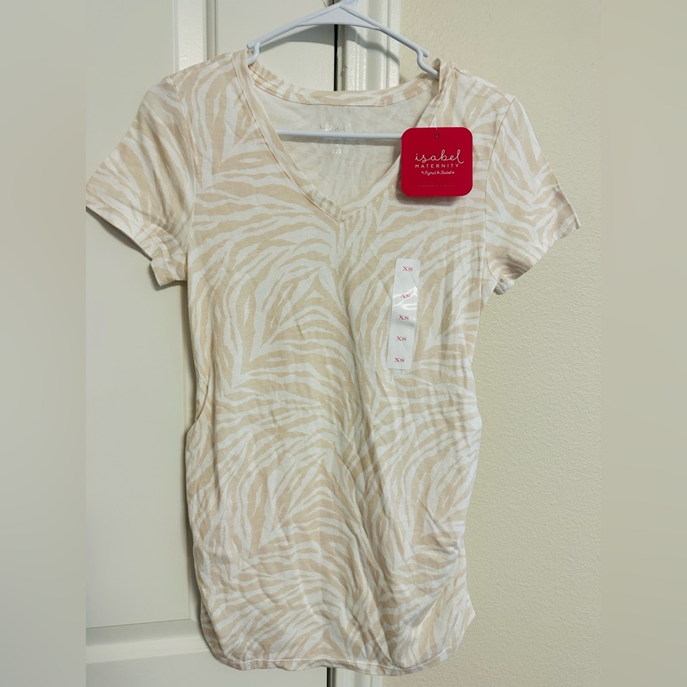 Maternity V-neck top